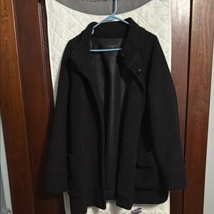 Lane Bryant Midnight Black Teddy Jacket